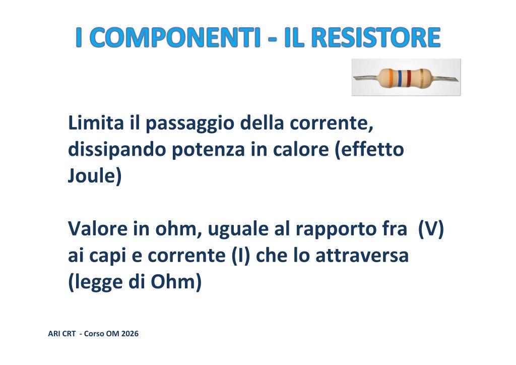 Esempio Legge di Ohm 1