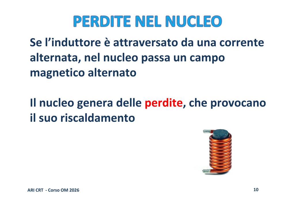 Nucleo ferromagnetico